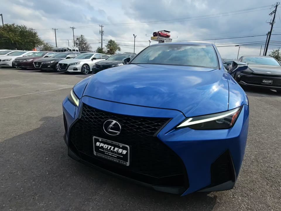2022 Lexus IS IS 350 F SPORT RWD