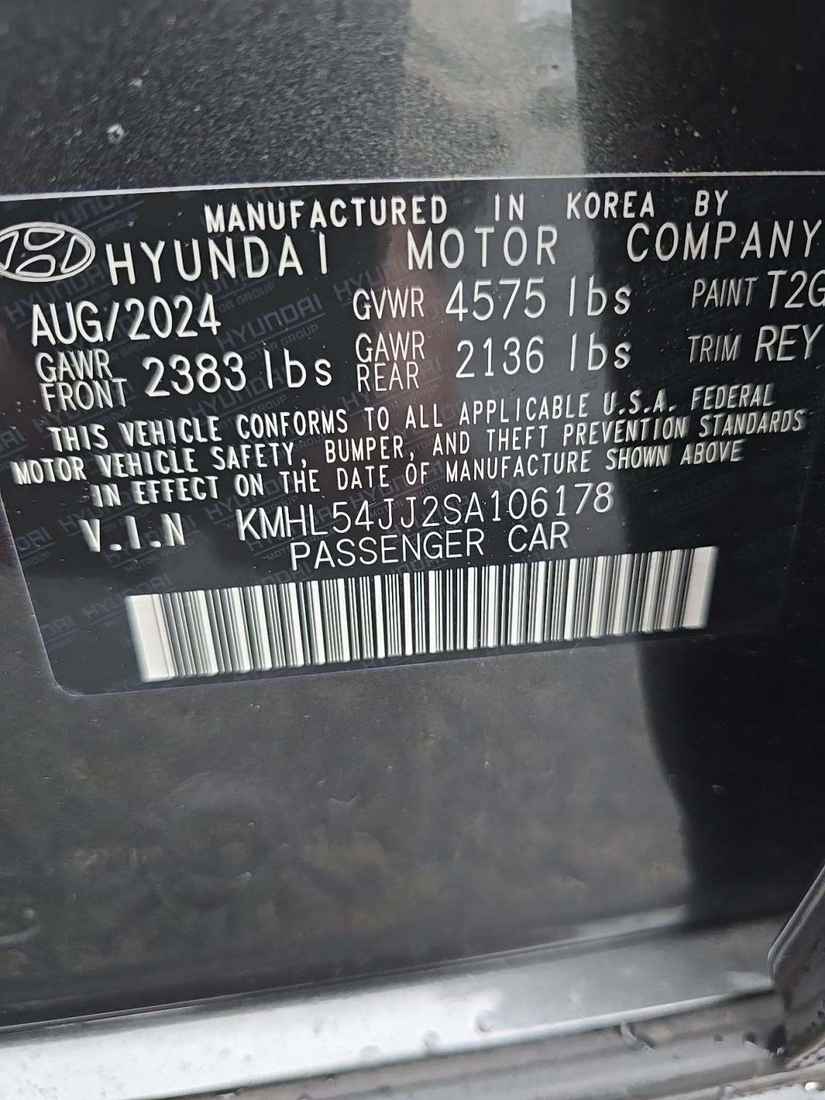 2025 Hyundai Sonata Hybrid Limited FWD