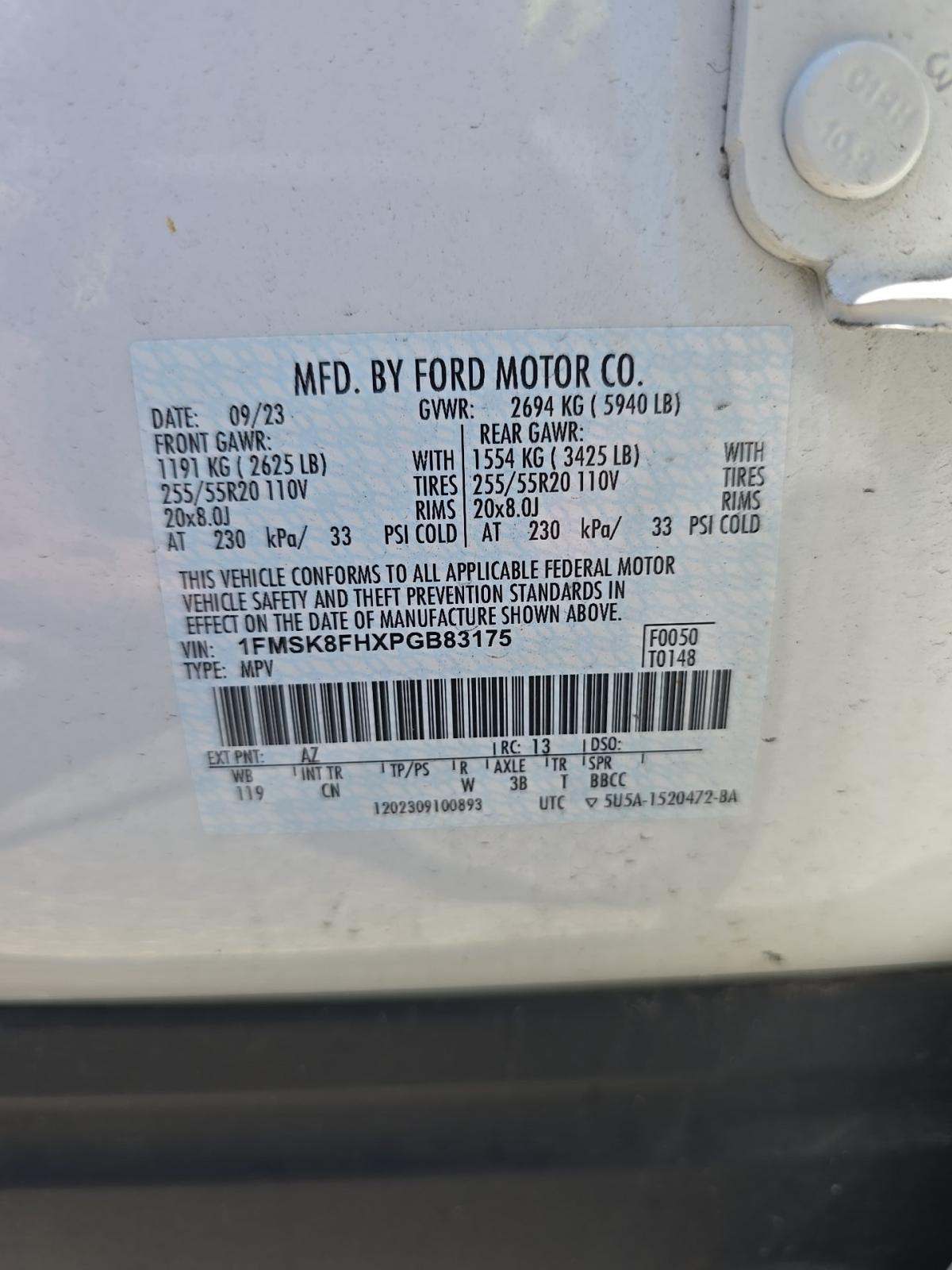 2023 Ford Explorer Limited AWD