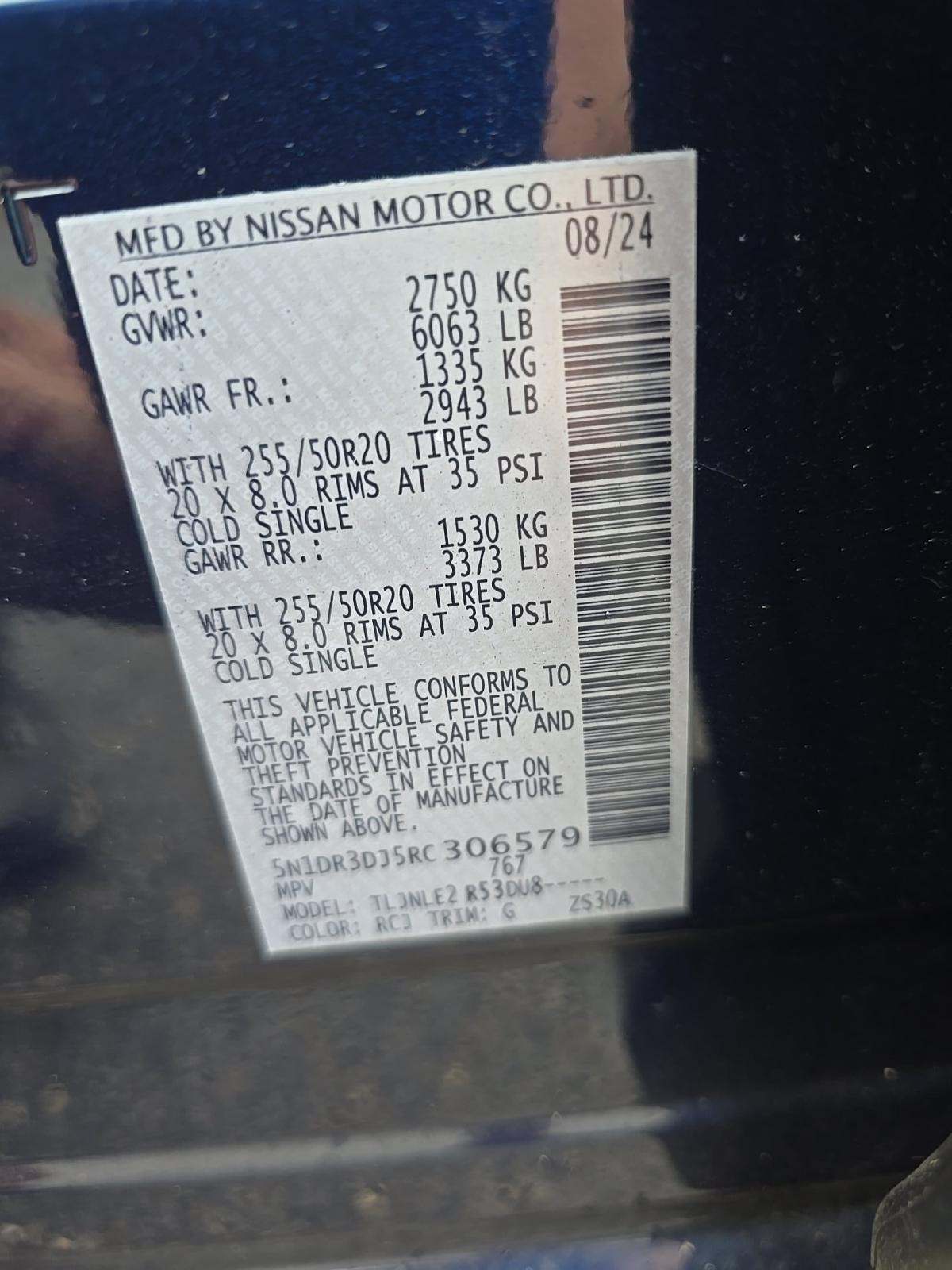 2024 Nissan Pathfinder Platinum AWD