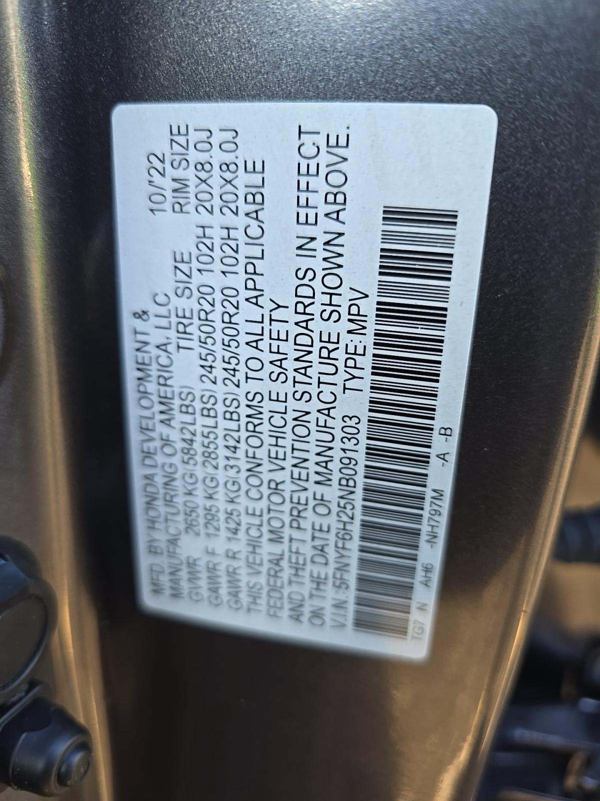 2022 Honda Pilot Special Edition AWD