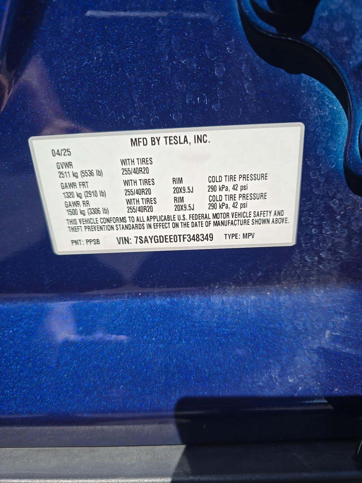 TESLA MODEL Y - 5