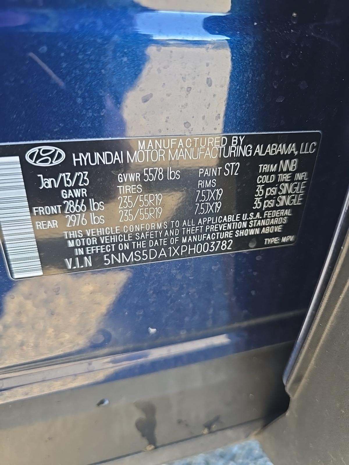 2023 Hyundai Santa Fe Hybrid Limited AWD