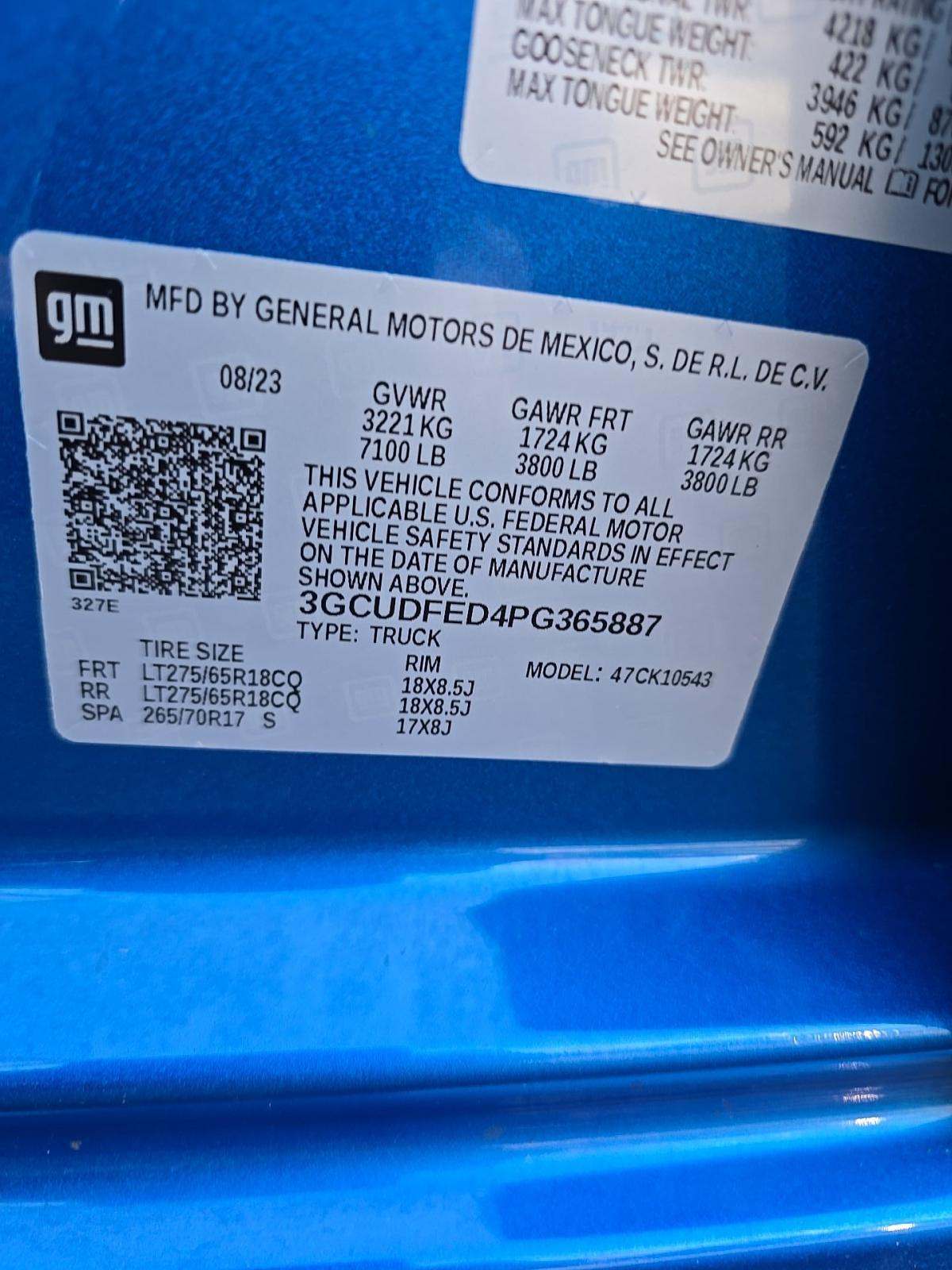 2023 Chevrolet Silverado 1500 LT Trail Boss AWD