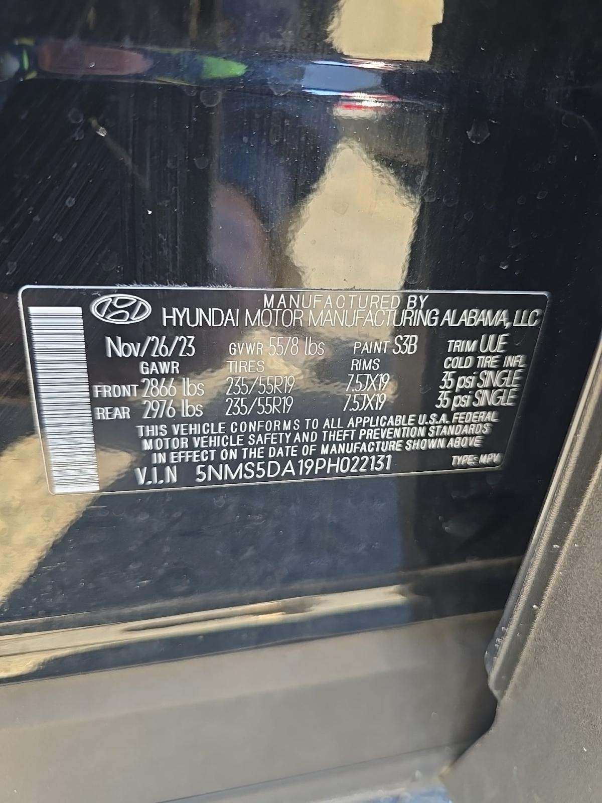 2023 Hyundai Santa Fe Hybrid Limited AWD