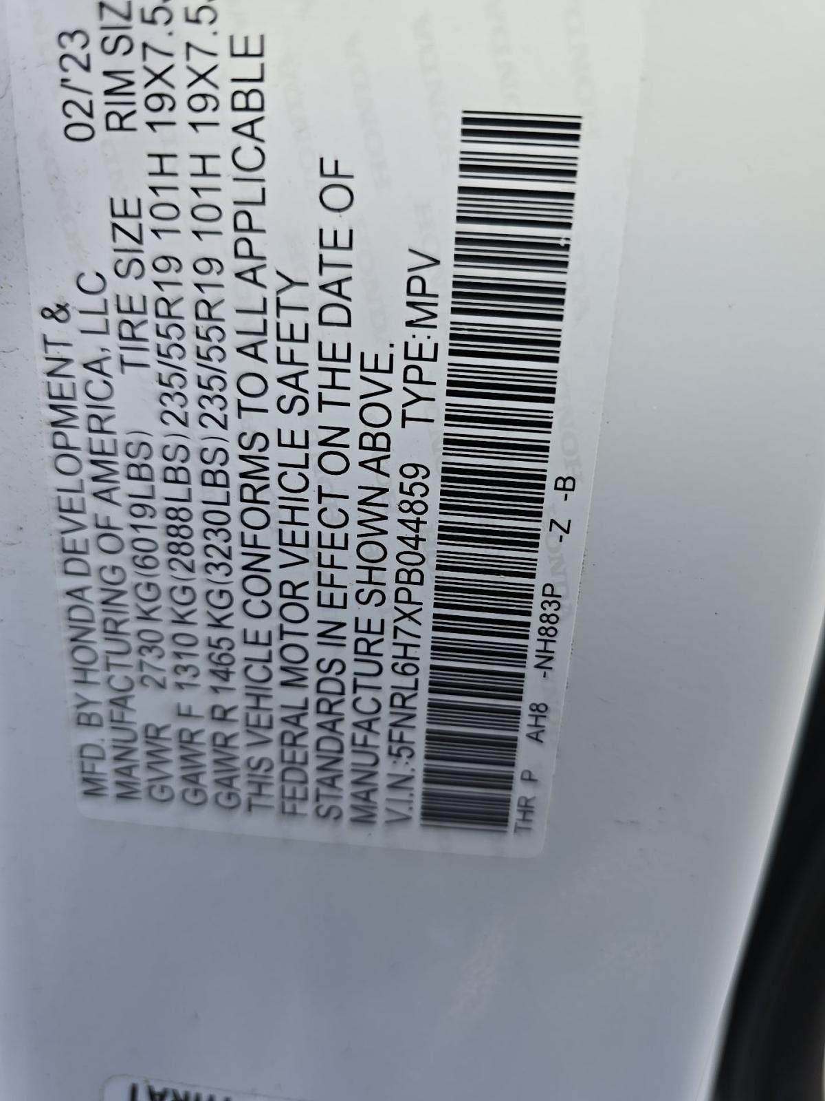 2023 Honda Odyssey Sport FWD