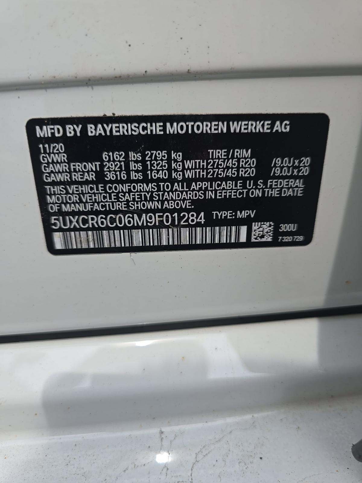 2021 BMW X5 xDrive40i AWD