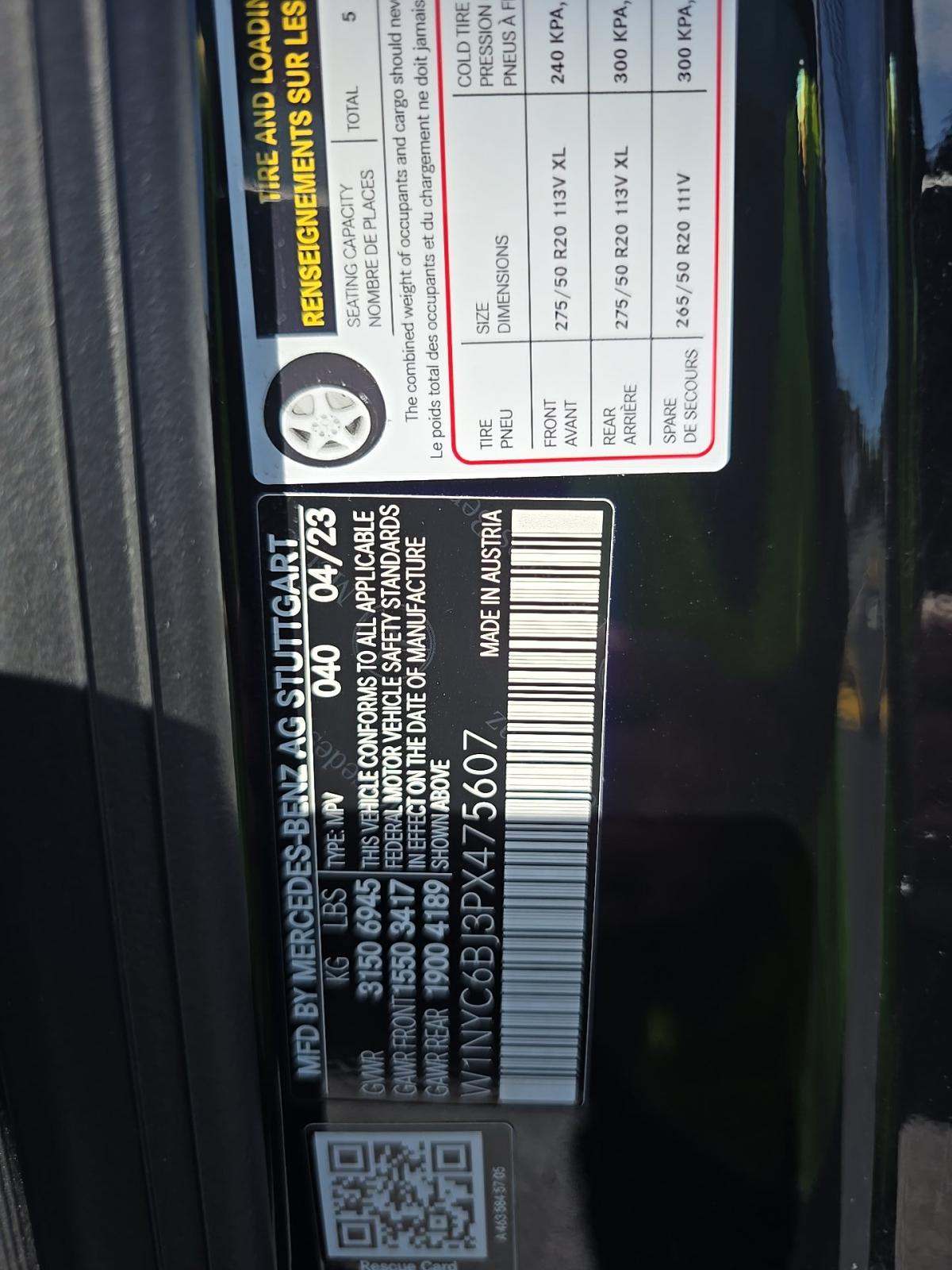 2023 Mercedes-Benz G-Class G 550 AWD