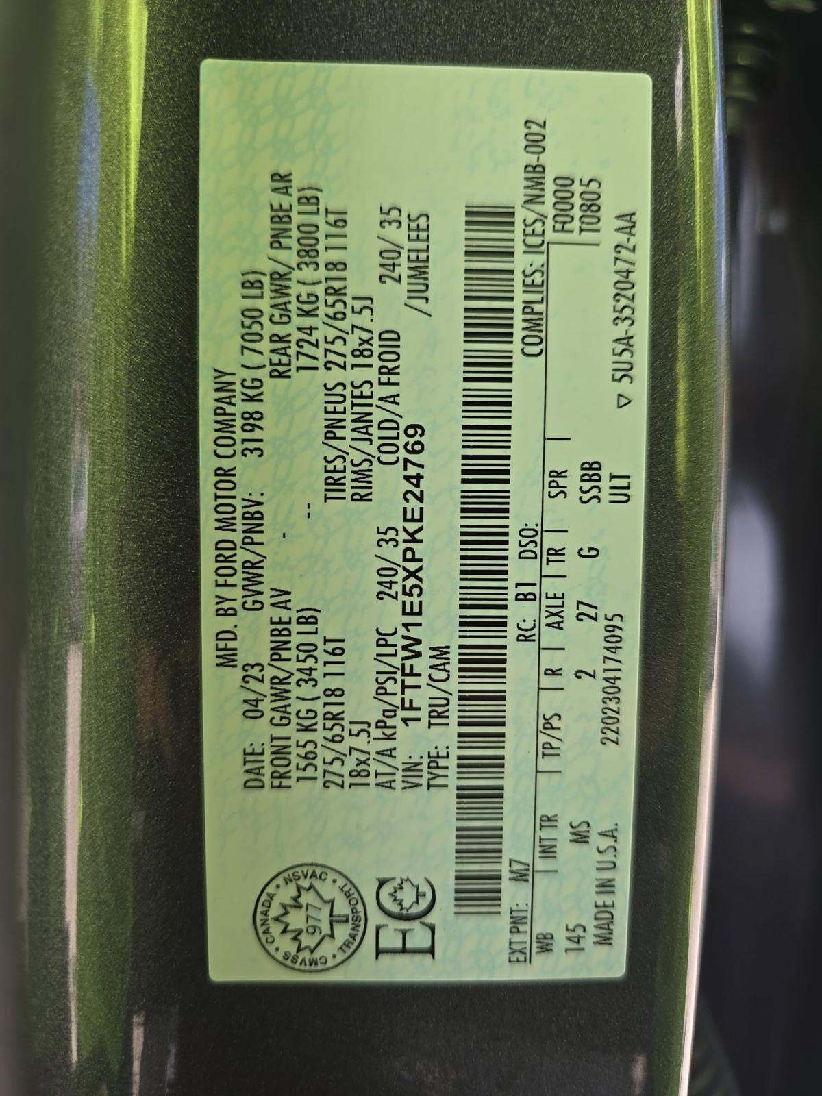 2023 Ford F-150 XLT AWD