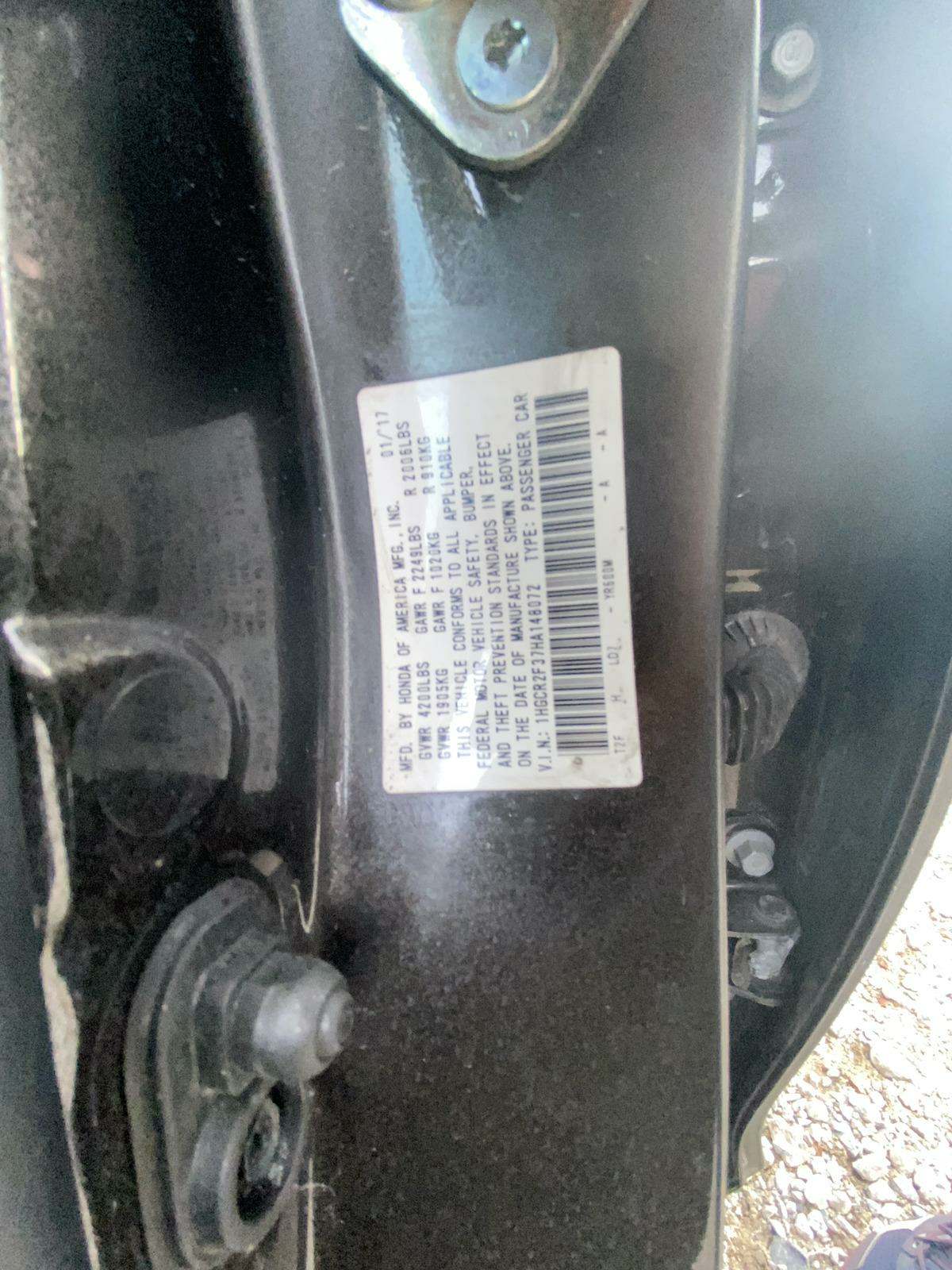 2017 Honda Accord LX FWD