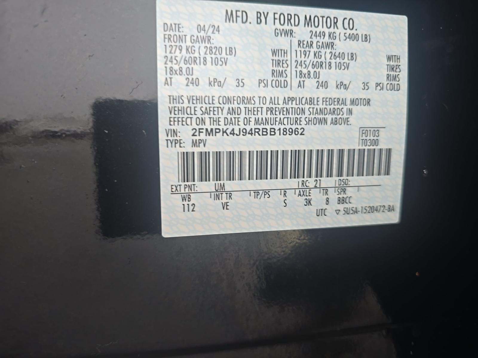 2024 Ford Edge SEL AWD