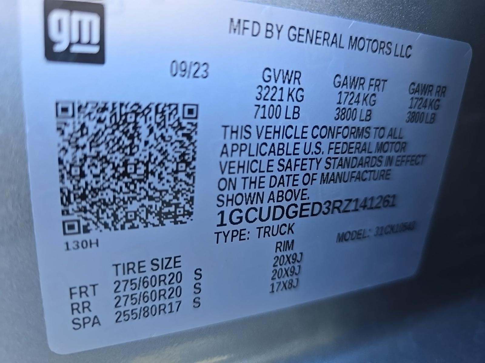 2024 Chevrolet Silverado 1500 LTZ AWD