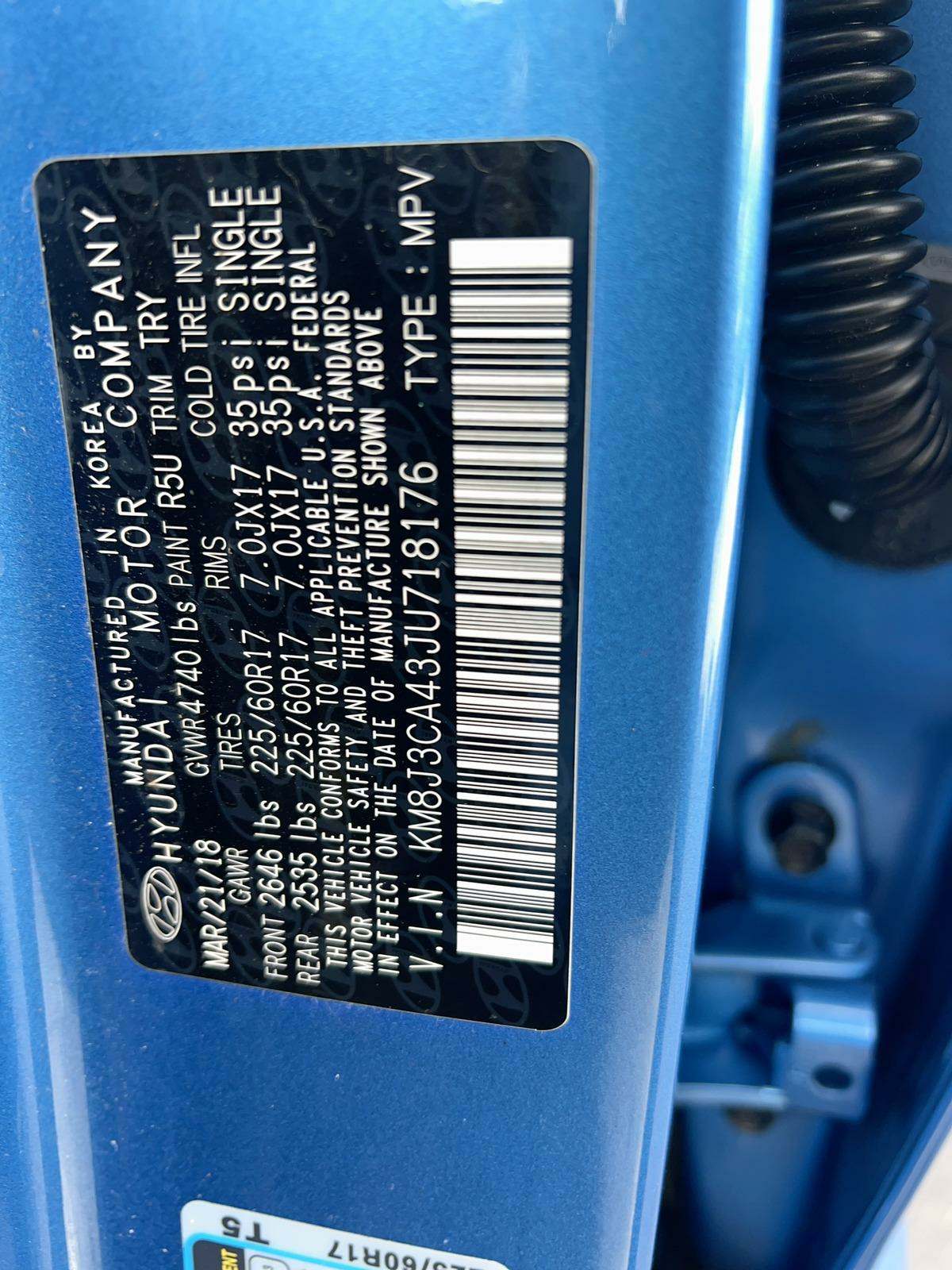 2018 Hyundai Tucson SEL AWD