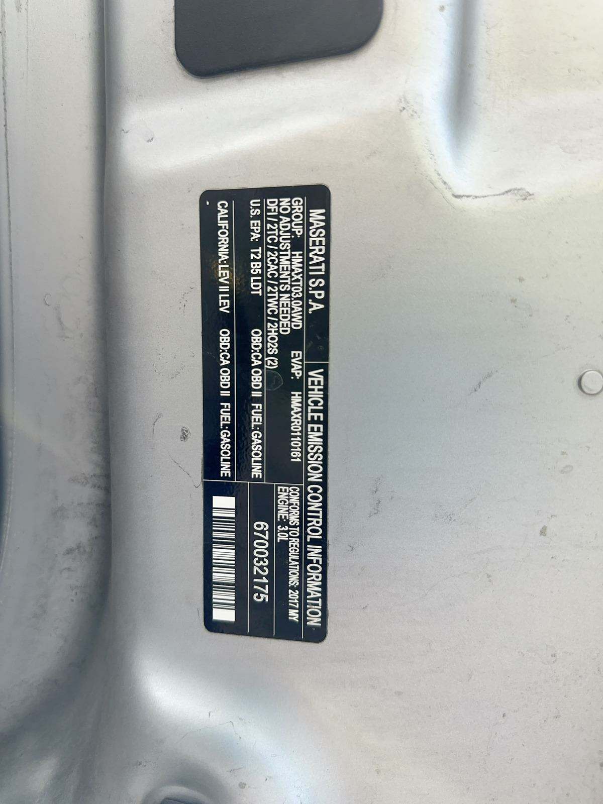 2017 Maserati Levante S AWD