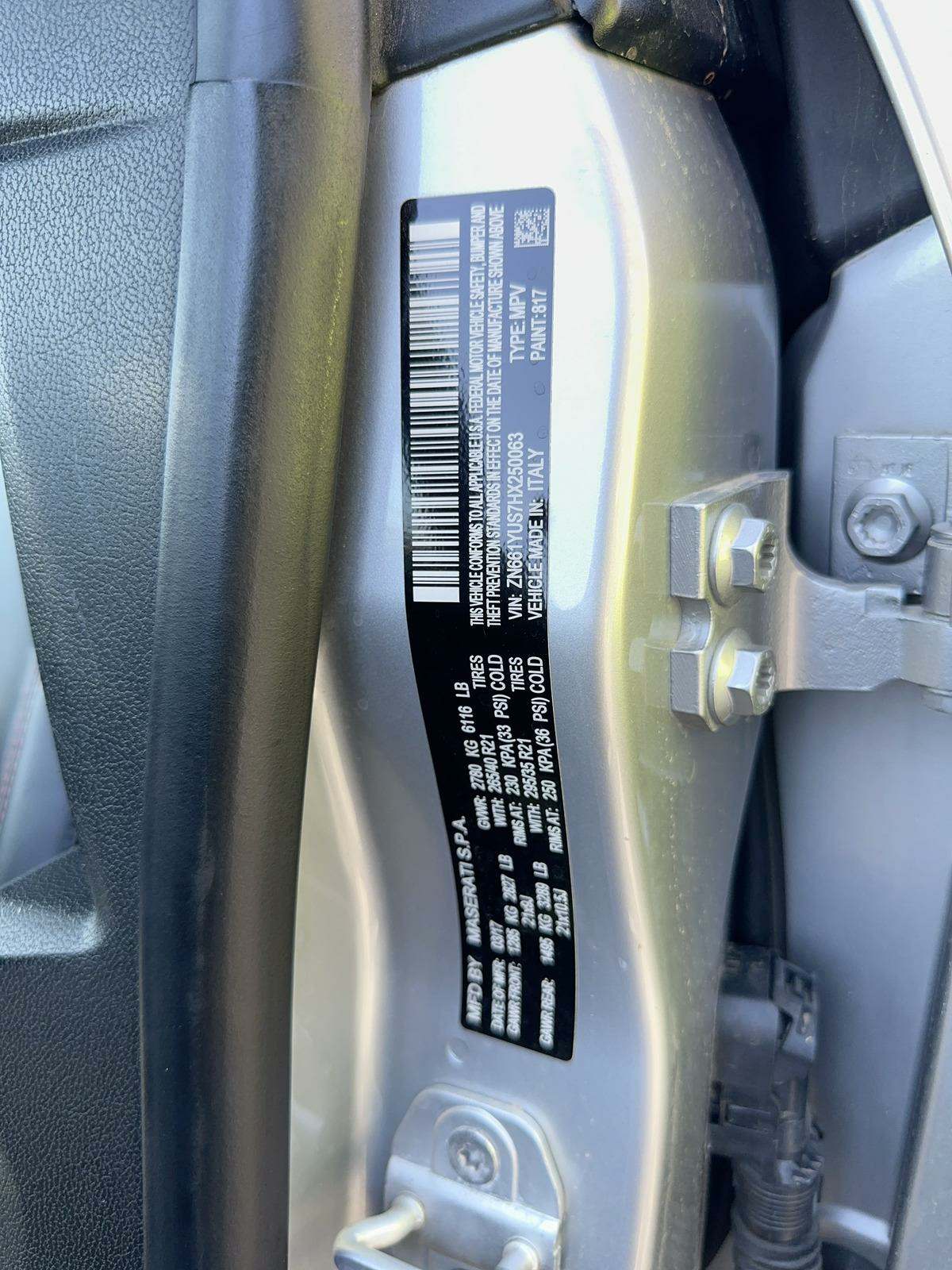 2017 Maserati Levante S AWD