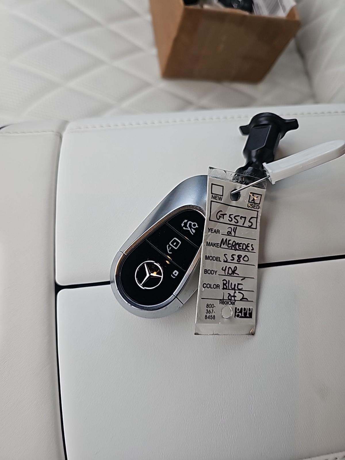 2024 Mercedes-Benz S-Class S 580 AWD