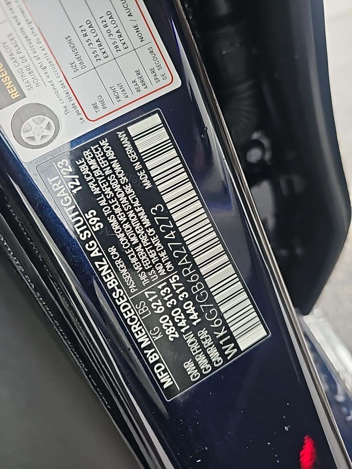 2024 Mercedes-Benz S-Class S 580 AWD