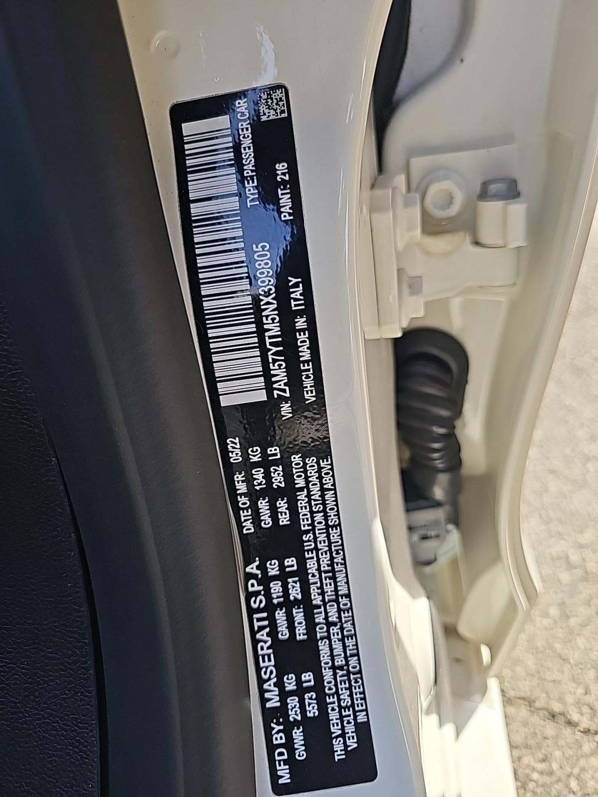 2022 Maserati Ghibli Modena Q4 AWD