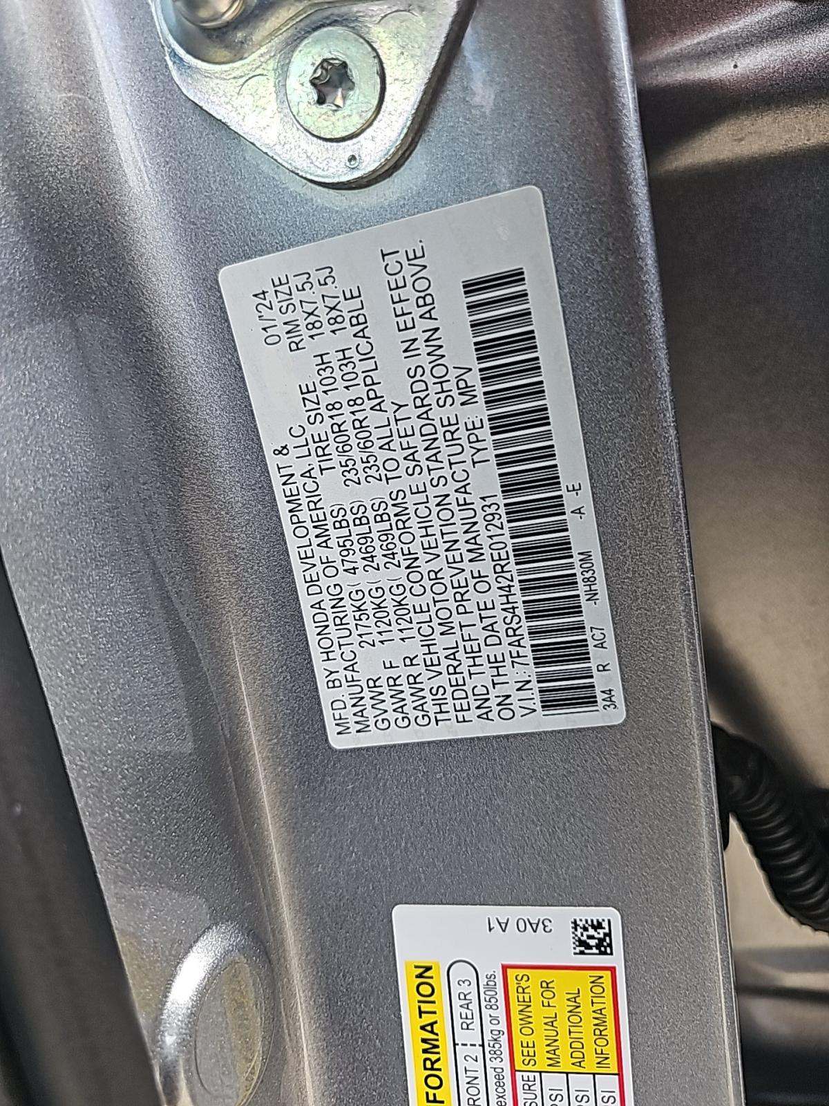 2024 Honda CR-V EX AWD