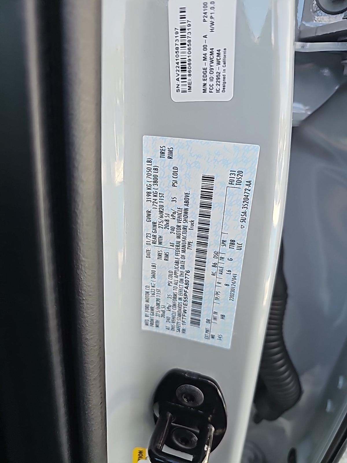 2023 Ford F-150 Lariat AWD