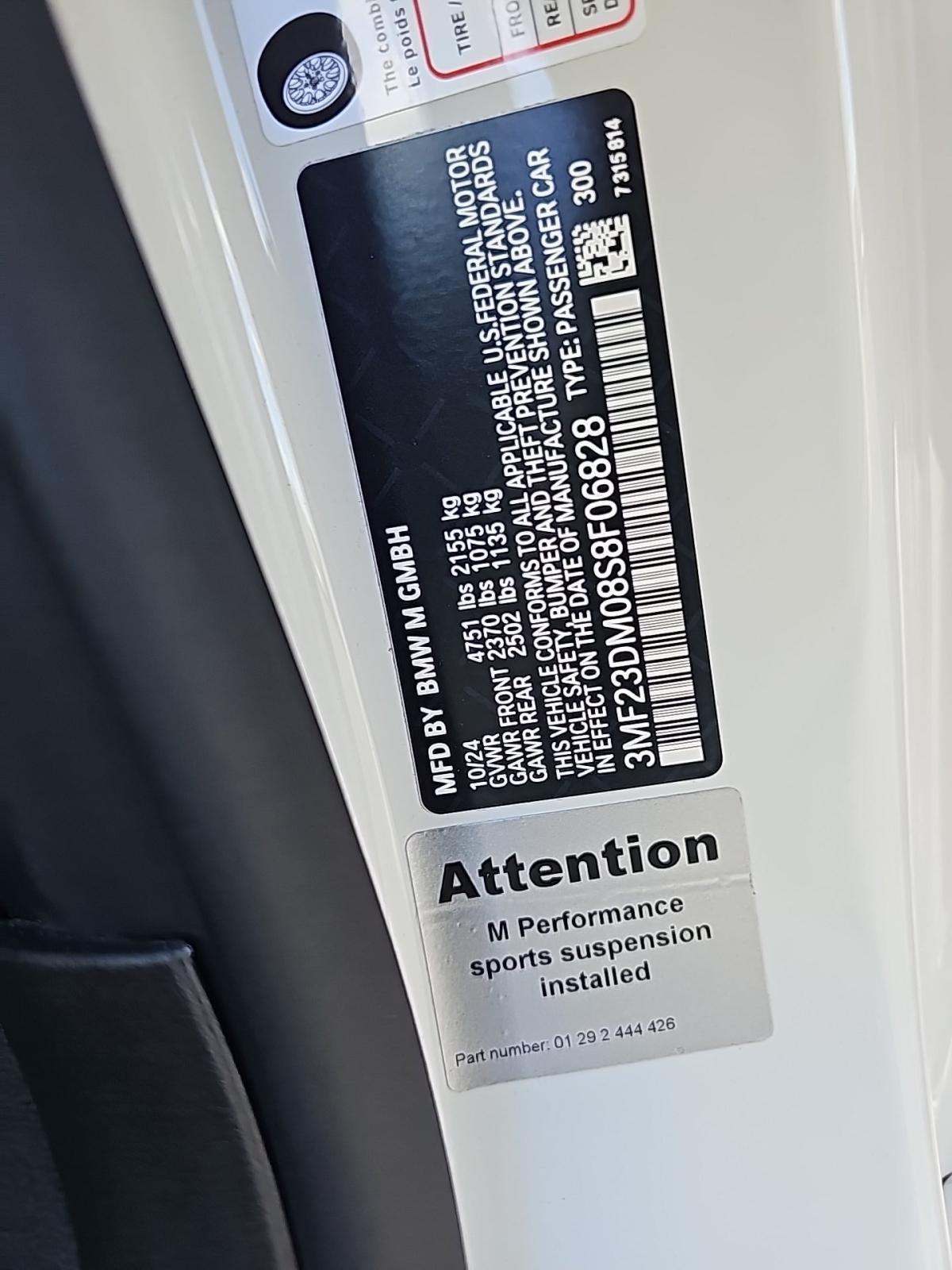 2025 BMW M2 Base RWD