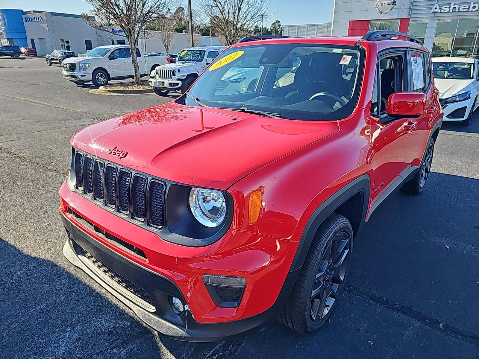 2022 Jeep Renegade Latitude Red Edition AWD