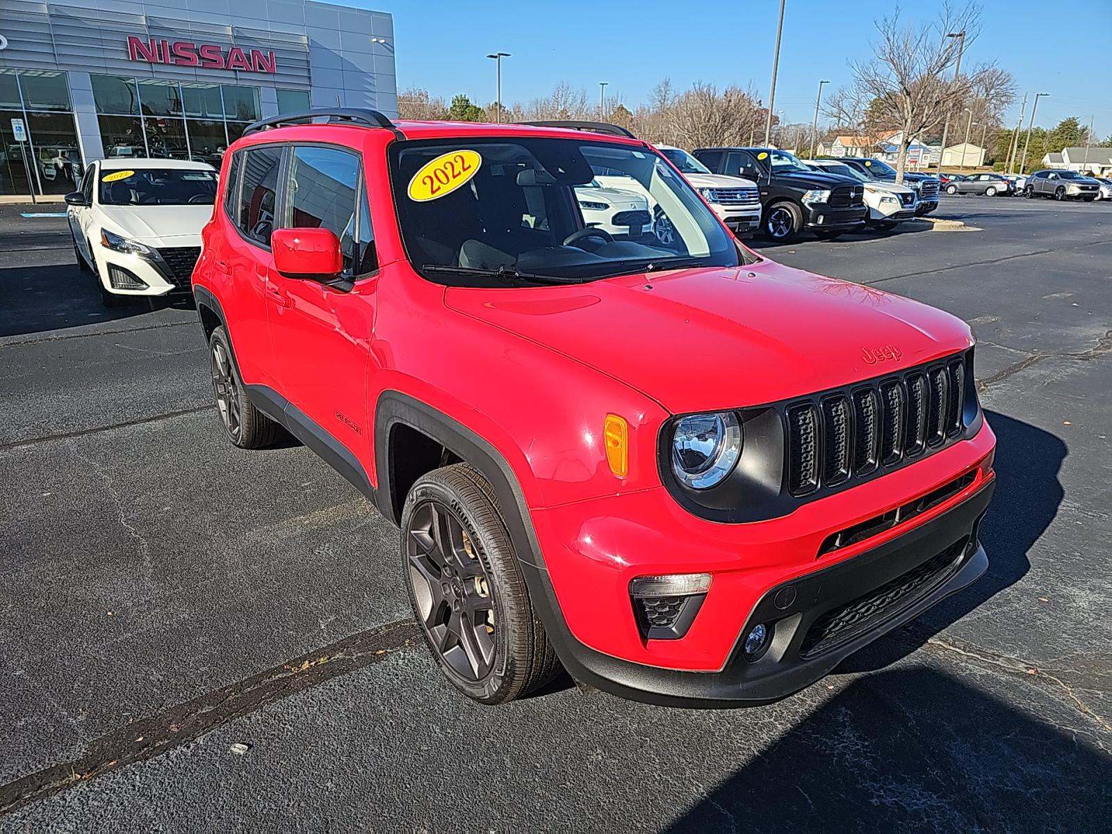 2022 Jeep Renegade Latitude Red Edition AWD
