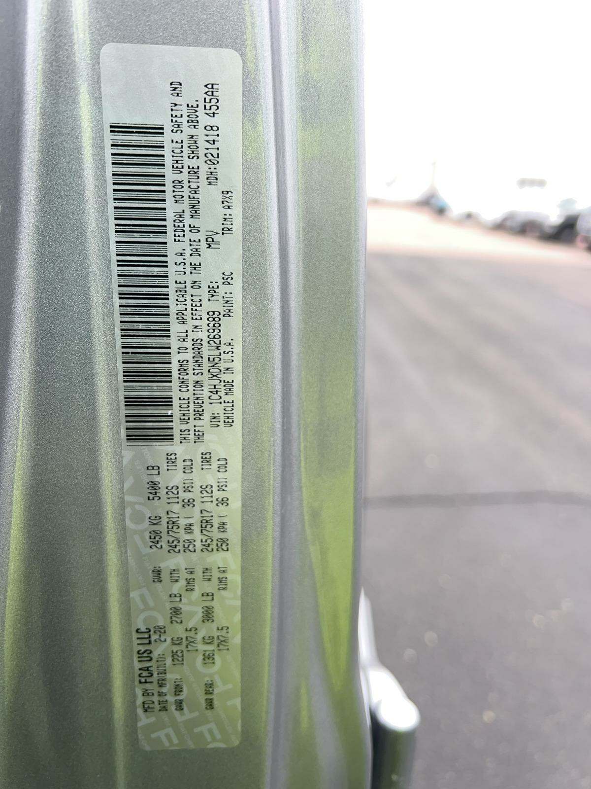 2020 Jeep Wrangler Unlimited Sport S AWD