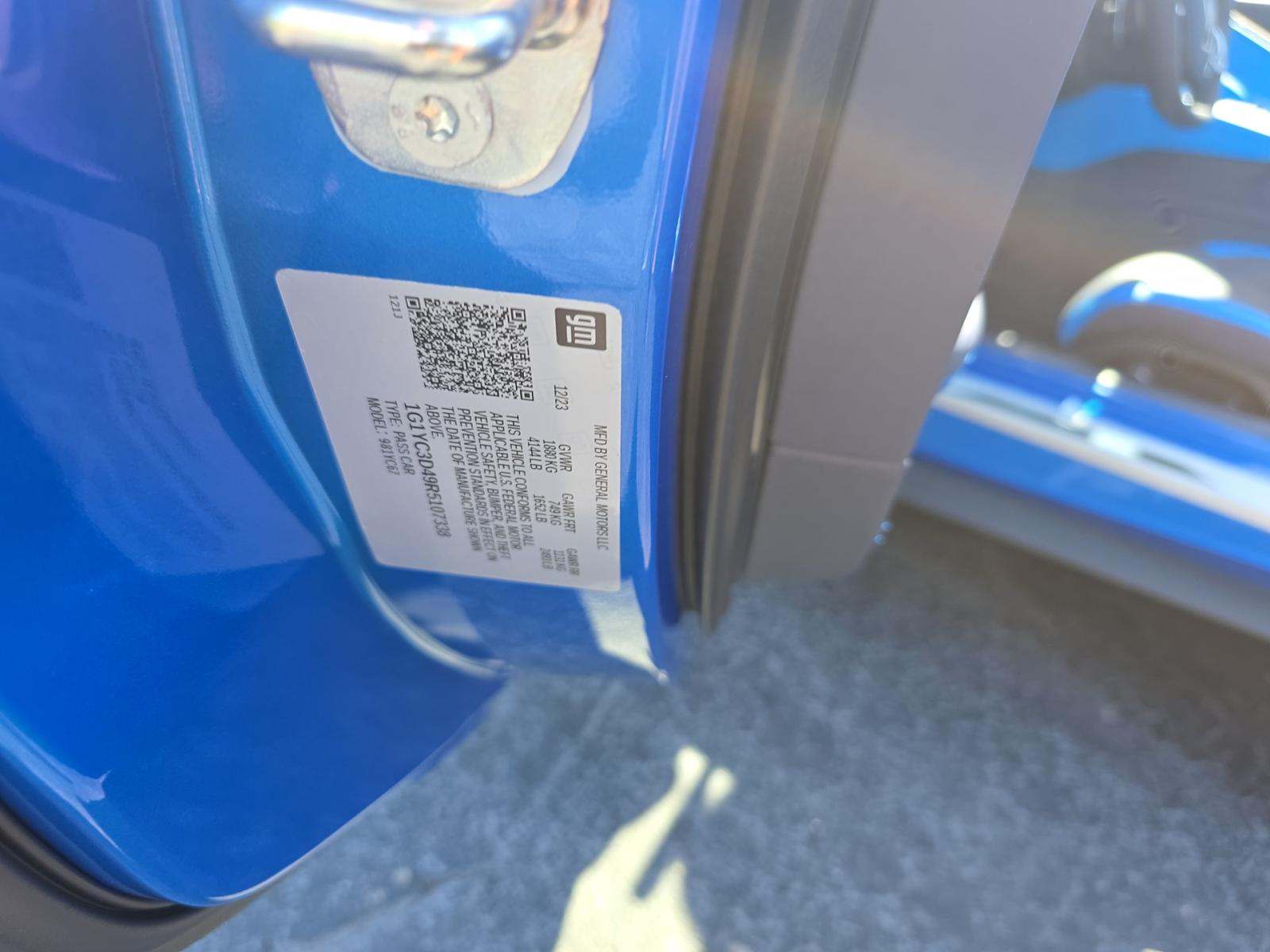 2024 Chevrolet Corvette Stingray RWD