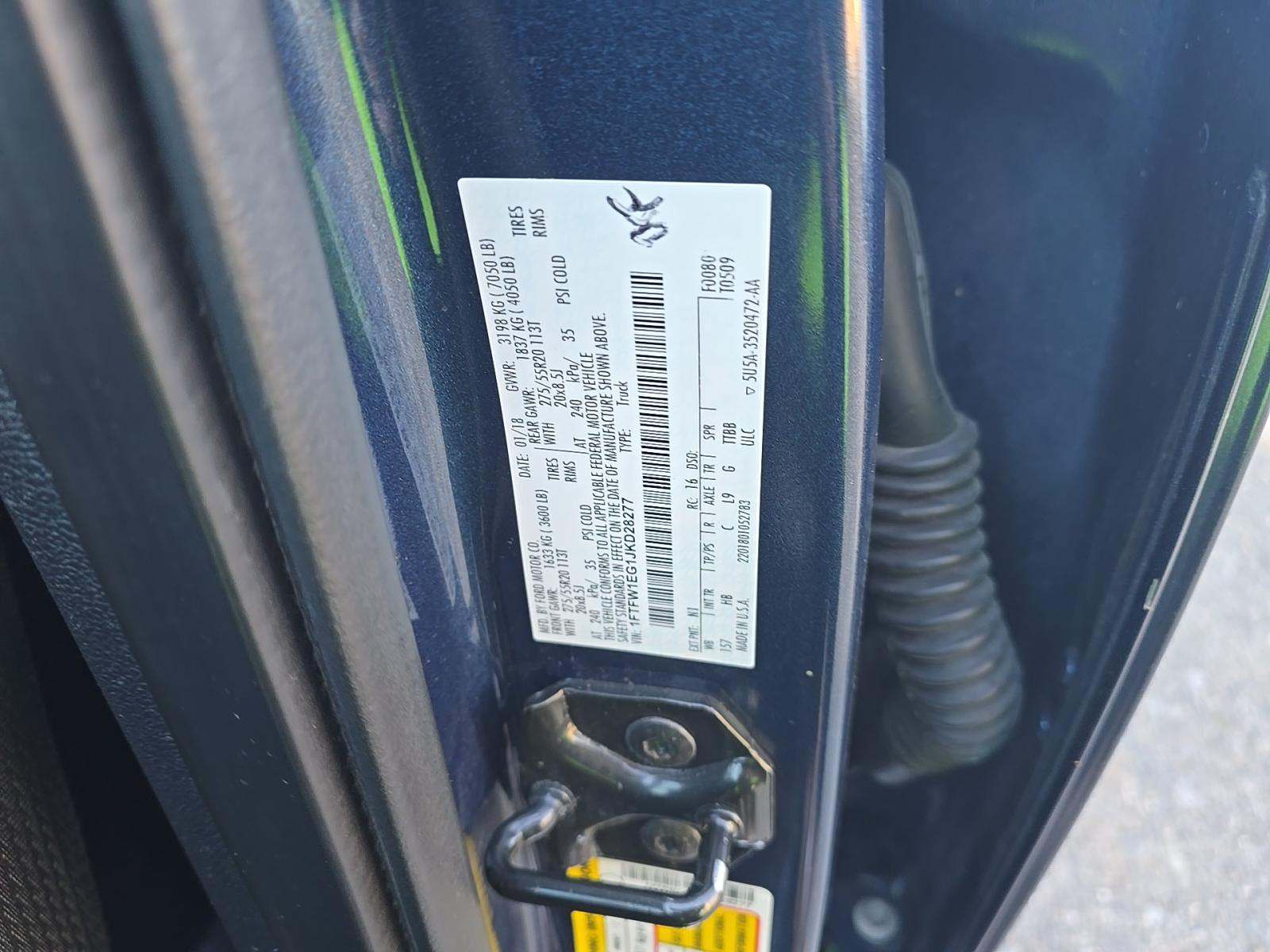 2018 Ford F-150 Lariat AWD