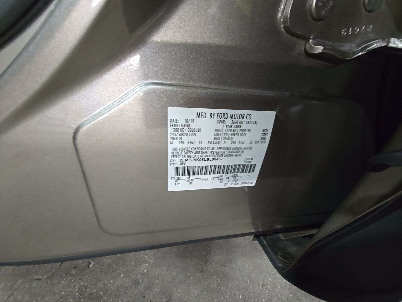 2020 Lincoln Nautilus Reserve AWD