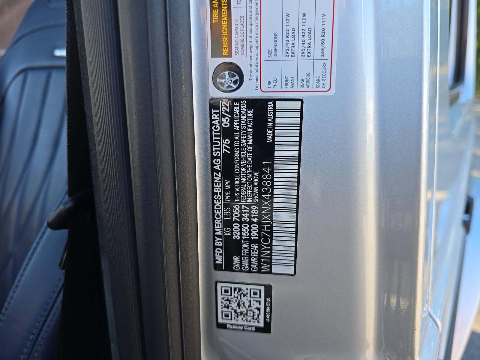 2022 Mercedes-Benz G-Class AMG G 63 AWD