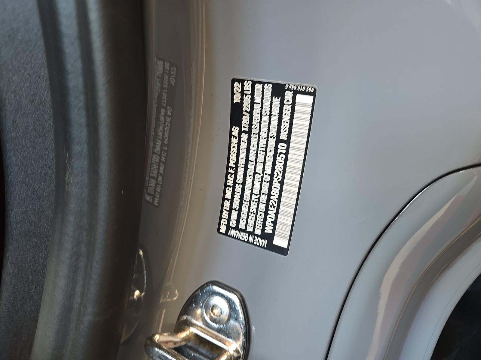 2023 Porsche 718 Cayman GT4 RS RWD