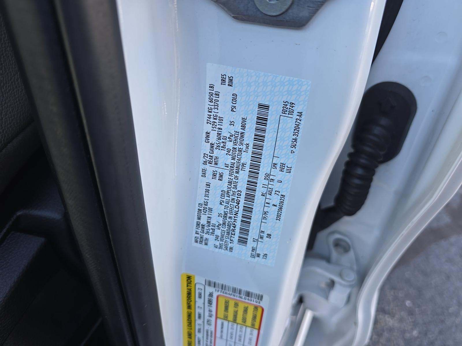 2022 Ford Ranger Lariat AWD