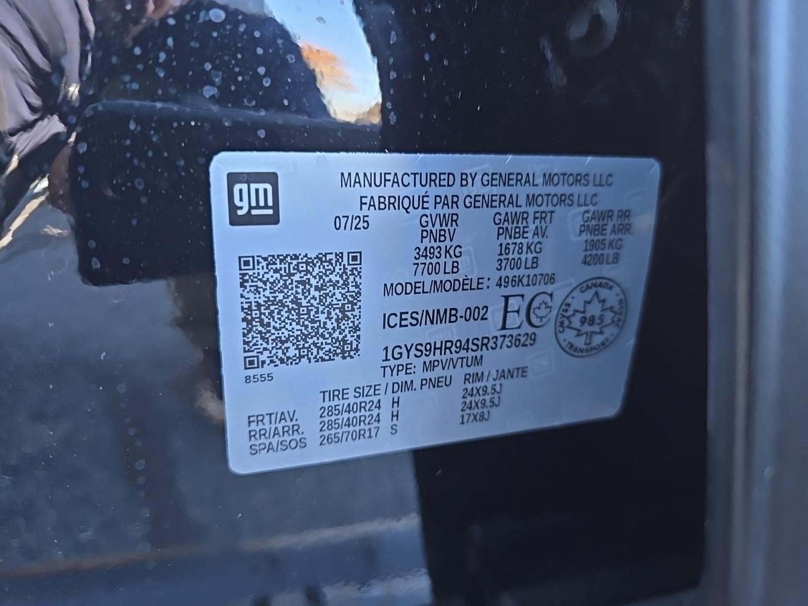 2025 Cadillac Escalade V-Series AWD