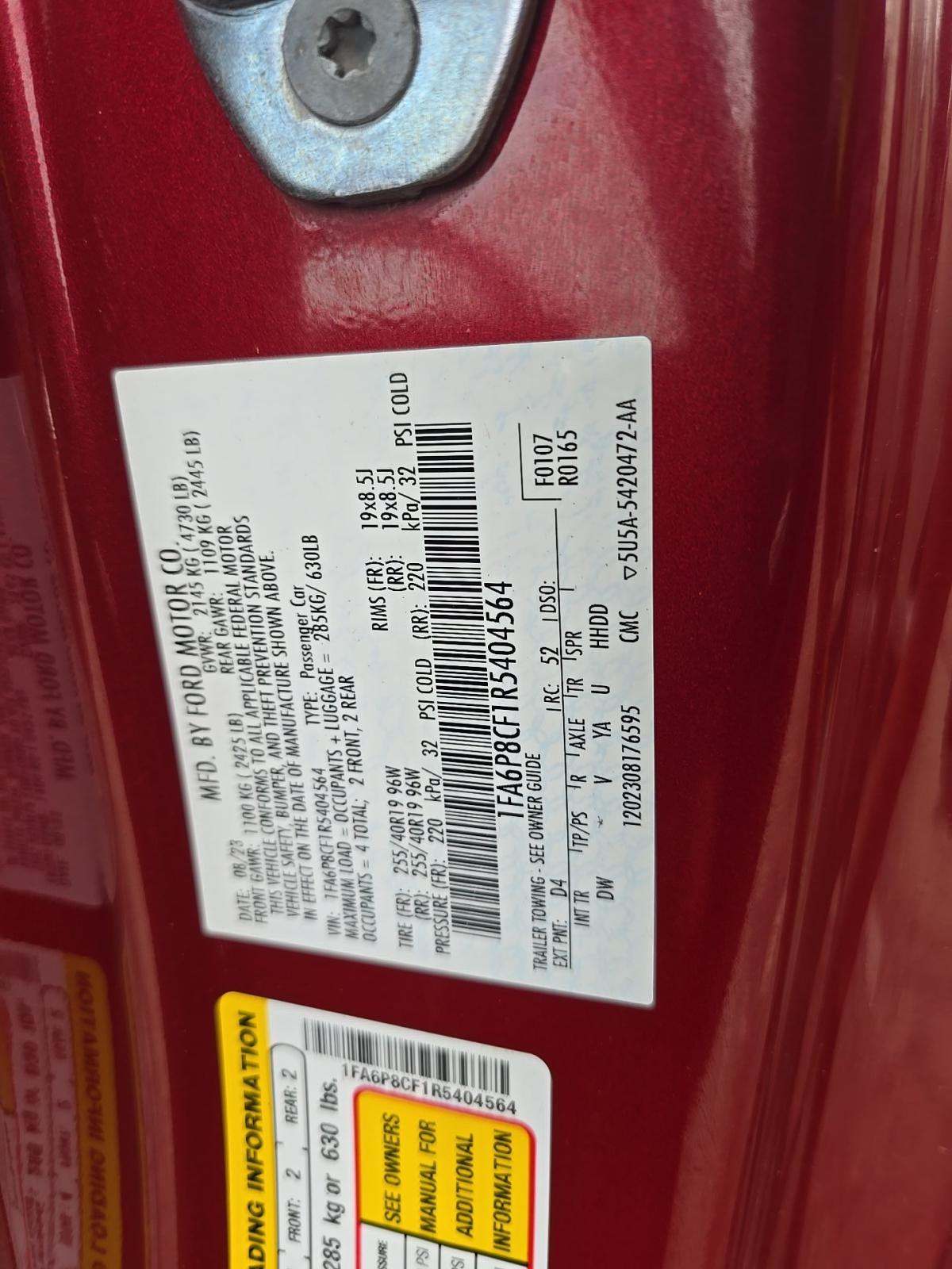 2024 Ford Mustang GT RWD