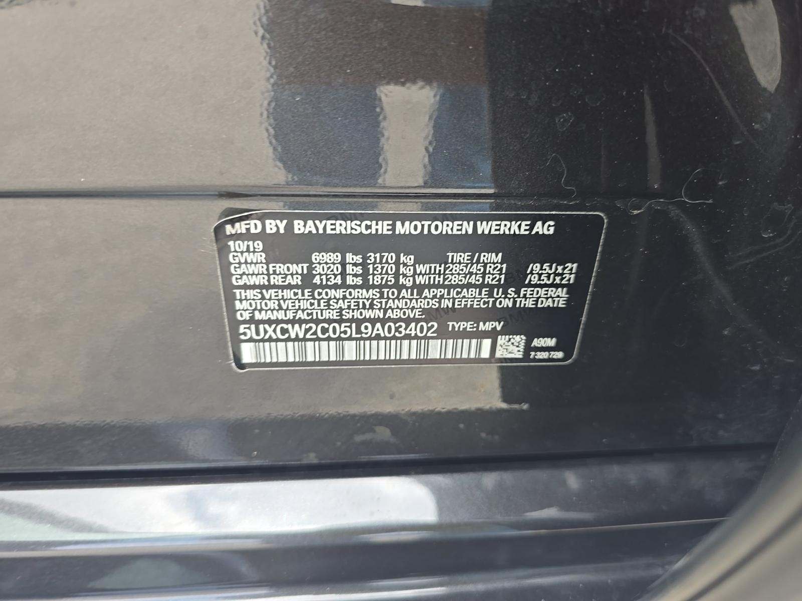 2020 BMW X7 xDrive40i AWD