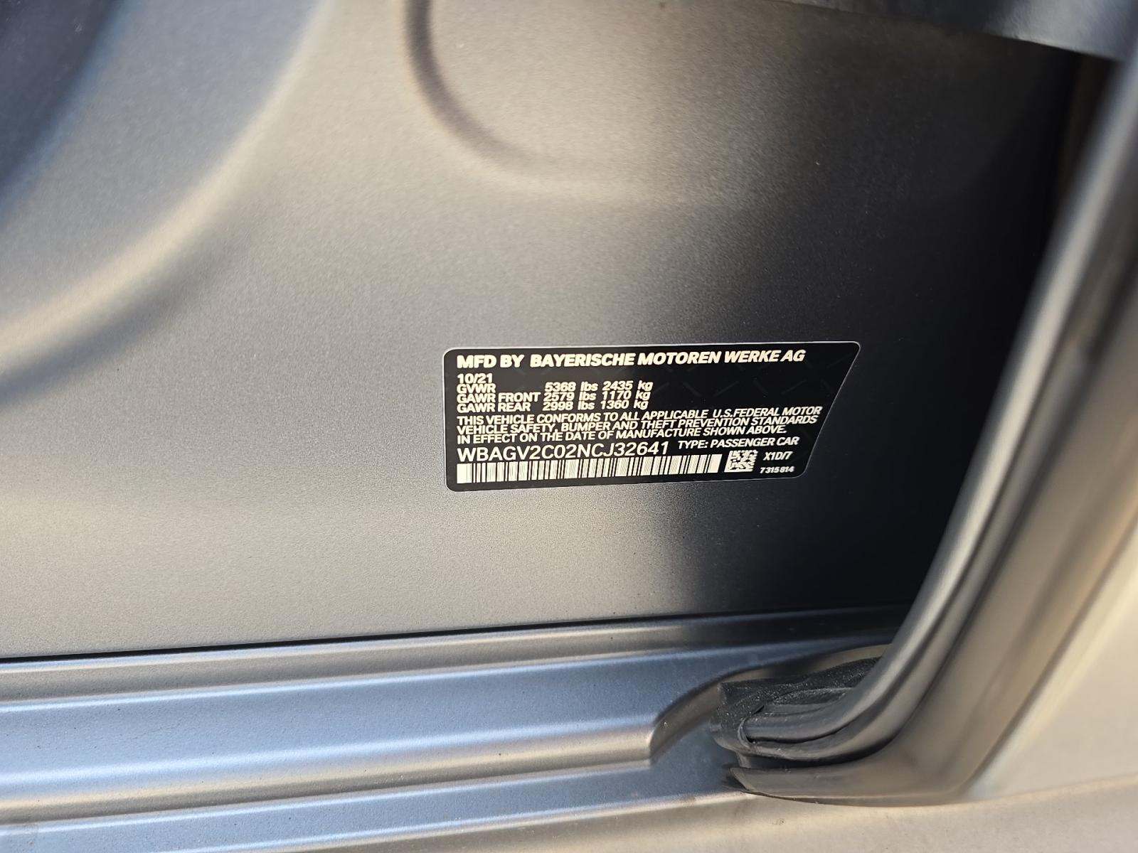 2022 BMW 8 Series 840i RWD