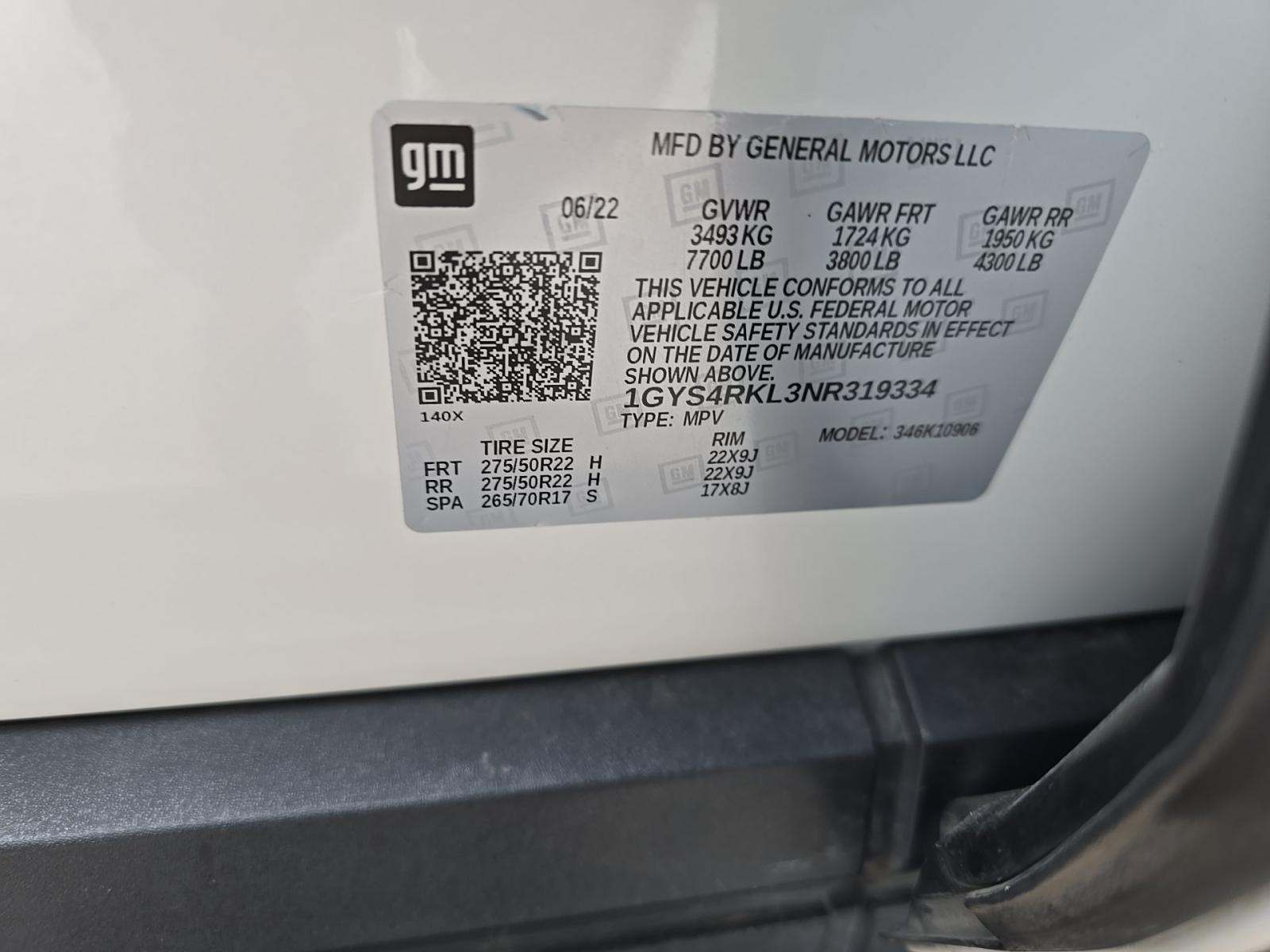 2022 Cadillac Escalade ESV Sport Platinum AWD