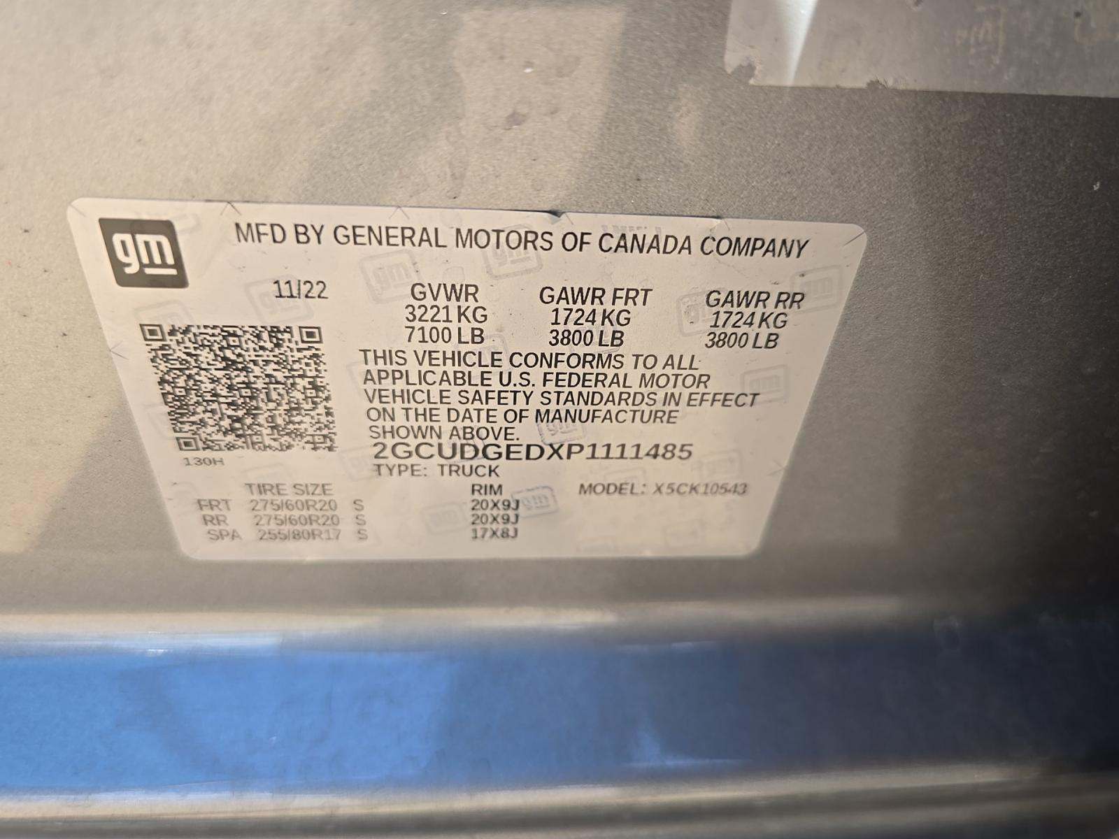 2023 Chevrolet Silverado 1500 LTZ AWD