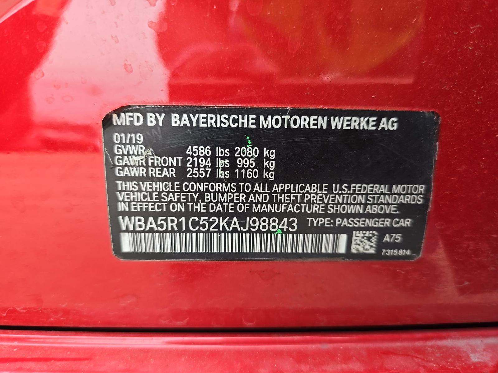 2019 BMW 3 Series 330i RWD