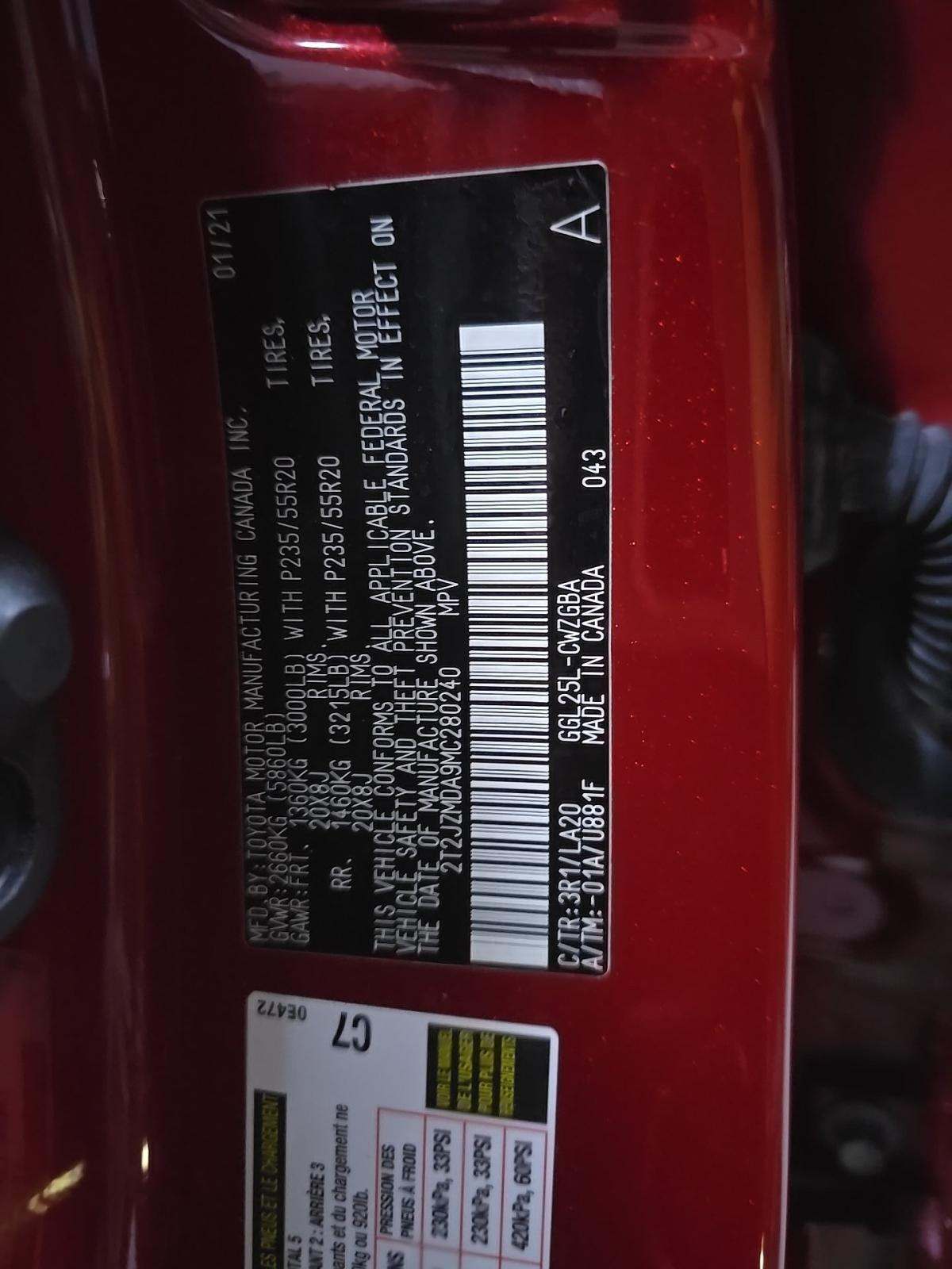 2021 Lexus RX RX 350 AWD