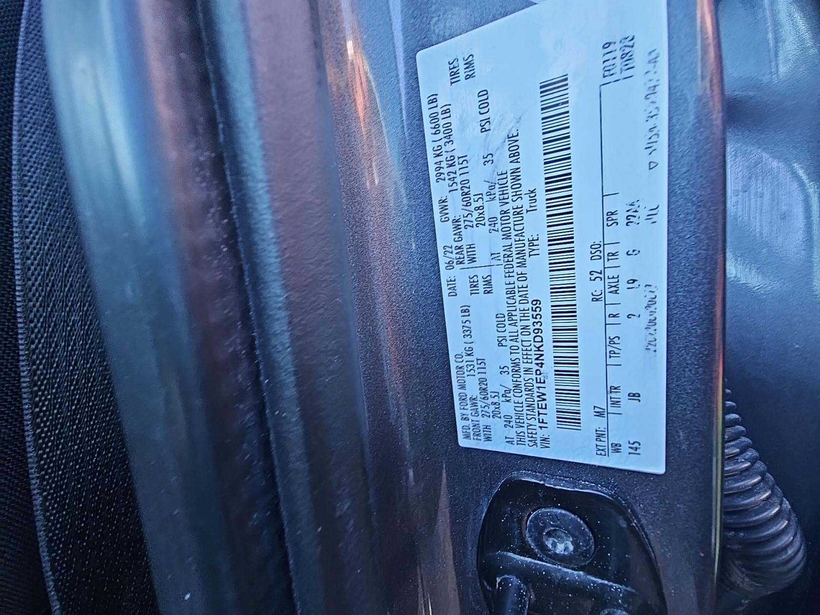 2022 Ford F-150 XL AWD