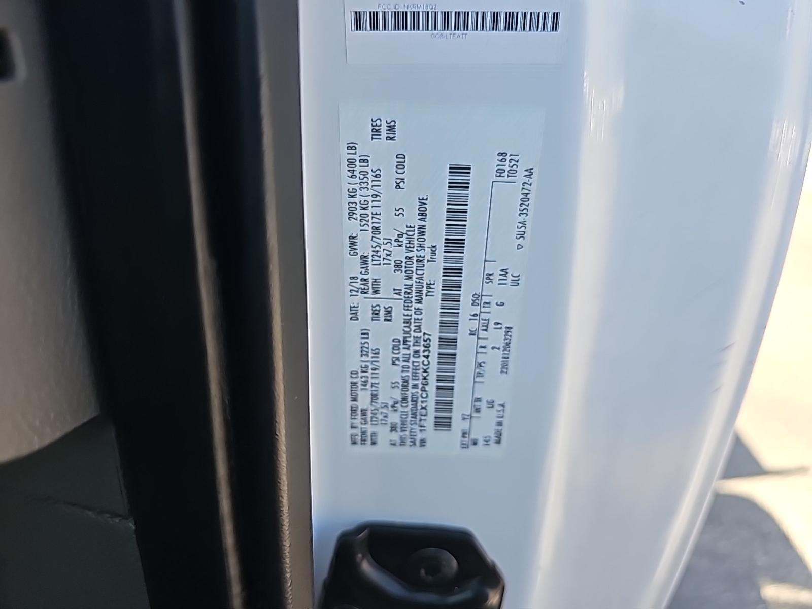 2019 Ford F-150 XLT RWD