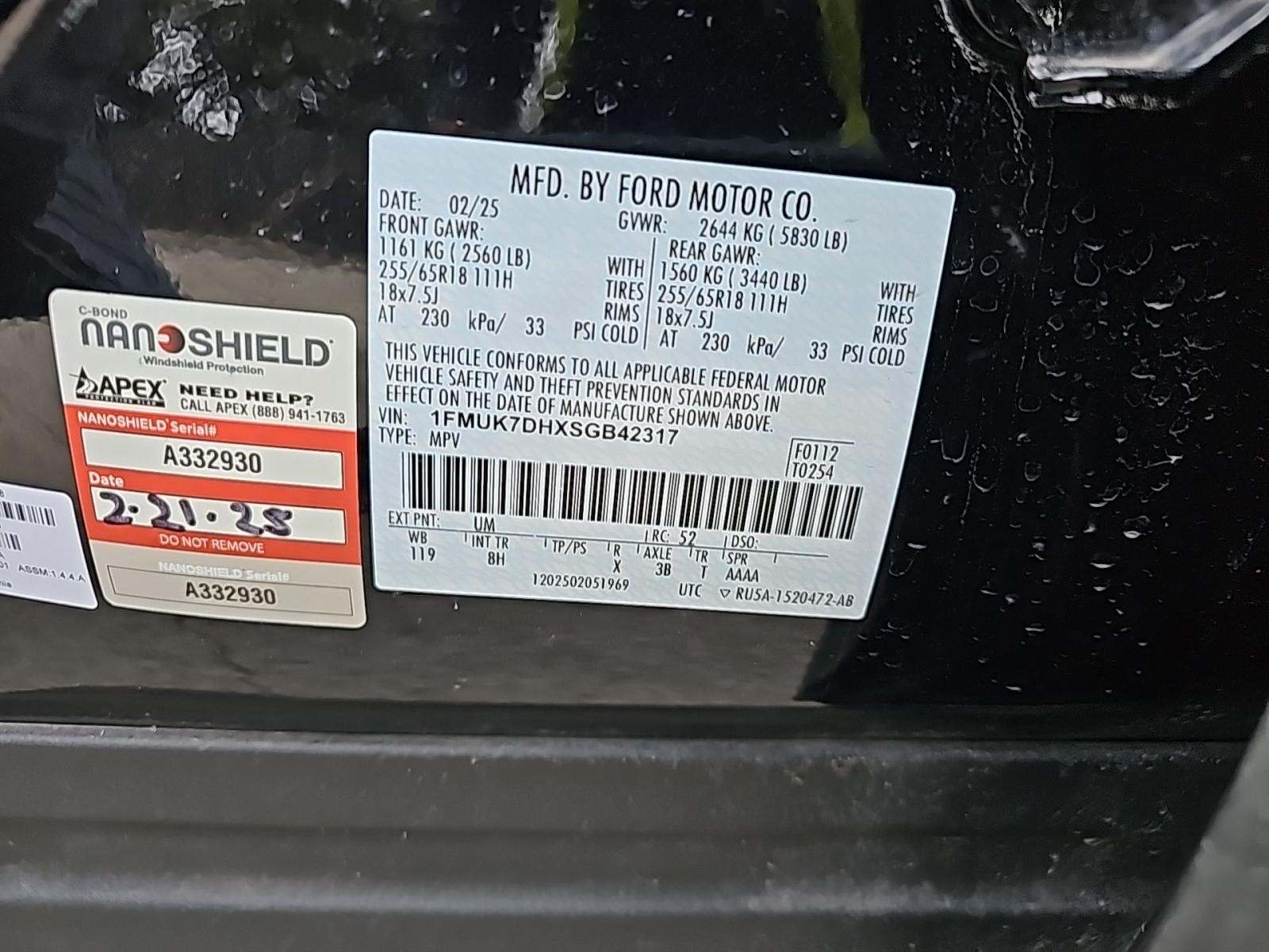 2025 Ford Explorer Active RWD