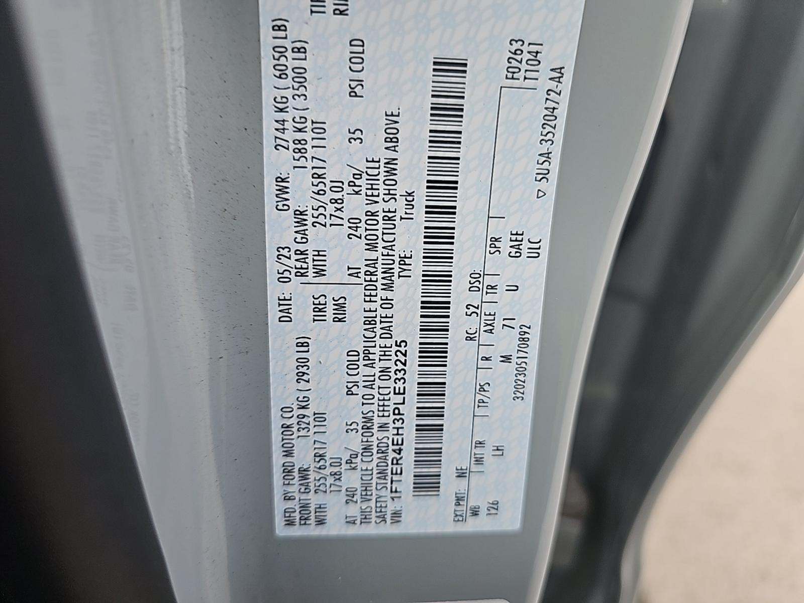 2023 Ford Ranger XLT RWD