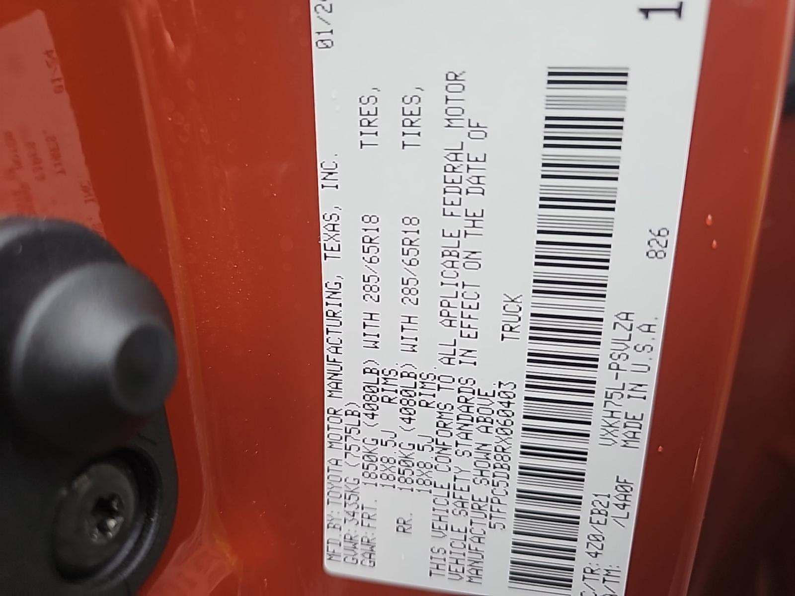 2024 Toyota Tundra Hybrid TRD Pro AWD