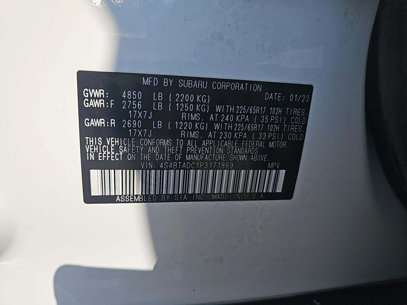 2023 Subaru Outback Premium AWD