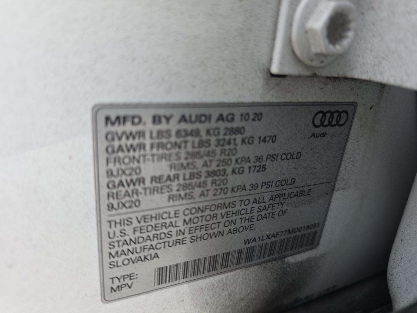 2021 Audi Q7 3.0T Premium Plus AWD