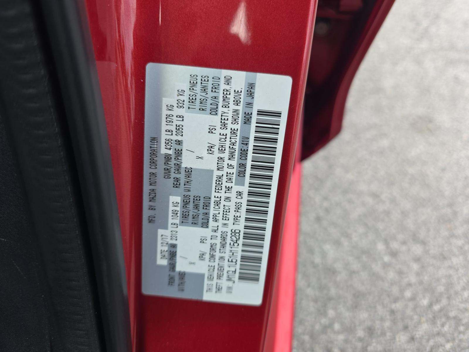 2017 MAZDA MAZDA6 Sport FWD
